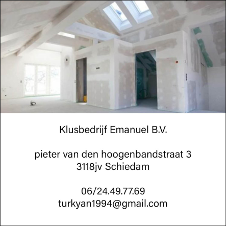 Klusbedrijf Emanuel B.V.